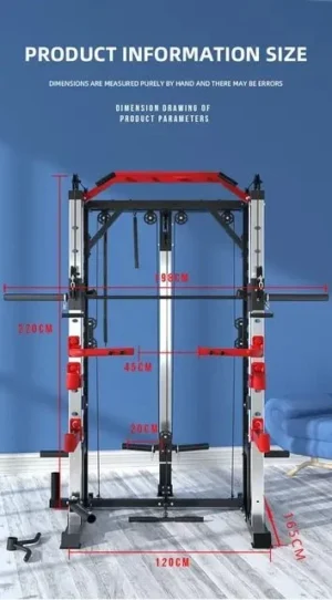 Smith Machine with Cable System | Multifunction Home Gym
